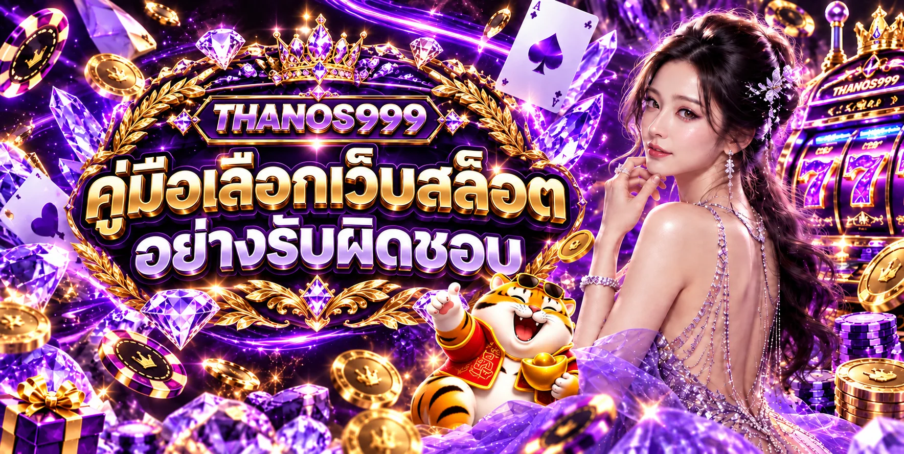 THANOS999 คู่มือเลือกเว็บสล็อตอย่างรับผิดชอบ